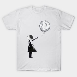 Astronaut Girl and Balloon T-Shirt